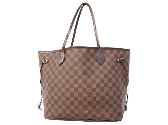 Borsa Tote Louis Vuitton Damier Neverfull MM Damier ebene