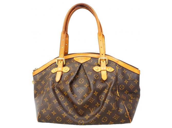 Louis Vuitton Monogram Tivoli GM Handbag Brown
