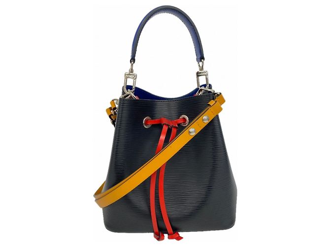 Néonoé Borsa Louis Vuitton Epi NeoNoe BB Nero Rosso D'oro