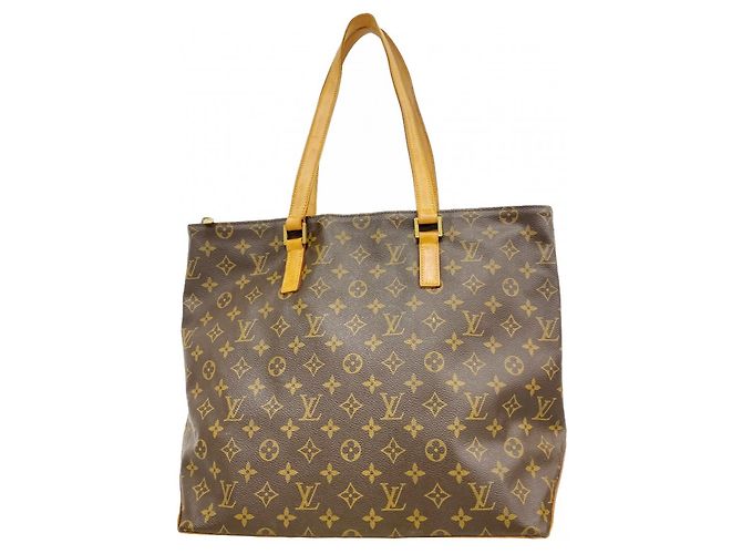 Bolsa Tote Louis Vuitton Monogram Cabas Mezzo Marrom