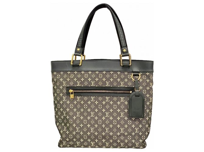 Borsa Tote Louis Vuitton Monogram Mini Lucille GM Nero