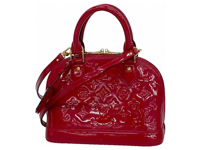 Sac à main Louis Vuitton Alma BB Vernis Rose
