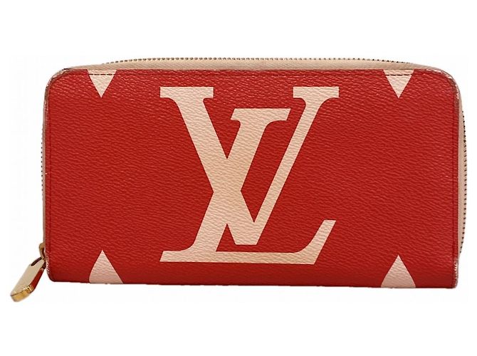 Cartera Zippy Monogram Giant de Louis Vuitton en Rouge Roja