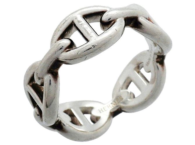 Hermès Enchainée Chaine d'Ancre Ring