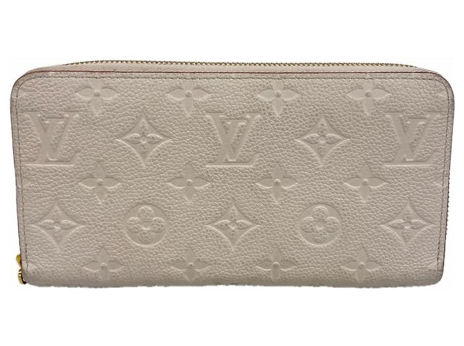 Louis Vuitton Monogram Empreinte Zippy Wallet Braun