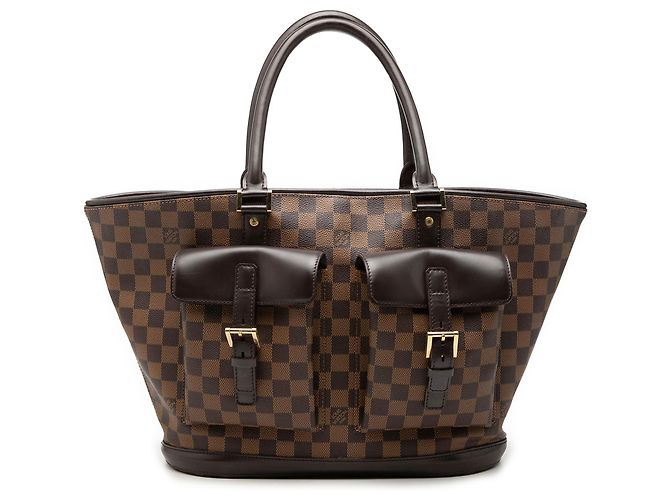 Louis Vuitton Marrom Damier Ebene Manosque GM