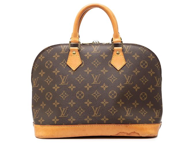 Louis Vuitton Marron Monogram Alma PM