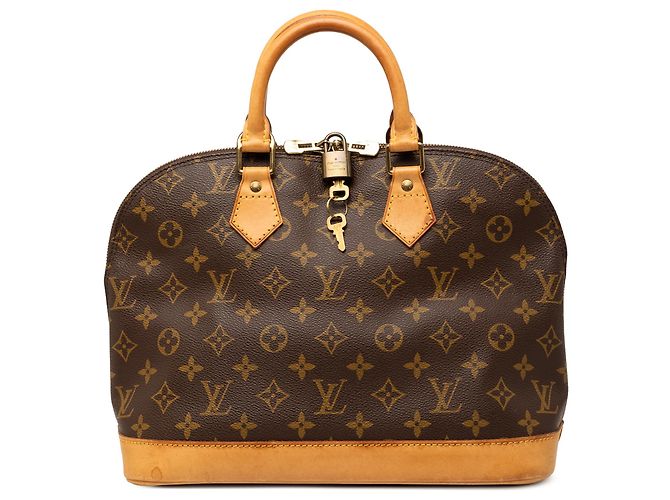 Louis Vuitton Marrón Monogram Alma PM Castaño
