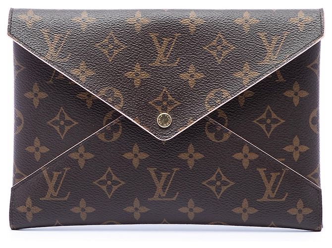 Louis Vuitton Pochette Kirigami GM Marrone Monogram