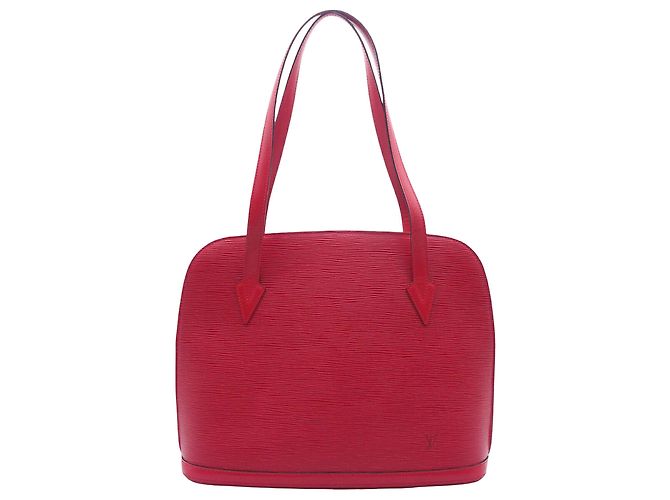 Louis Vuitton Rojo Epi Lussac Roja