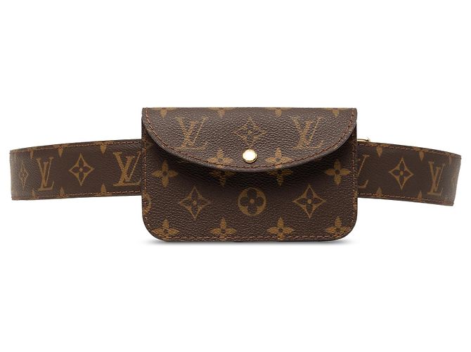 Louis Vuitton Marrone Monogram Ceinture Pochette Solo