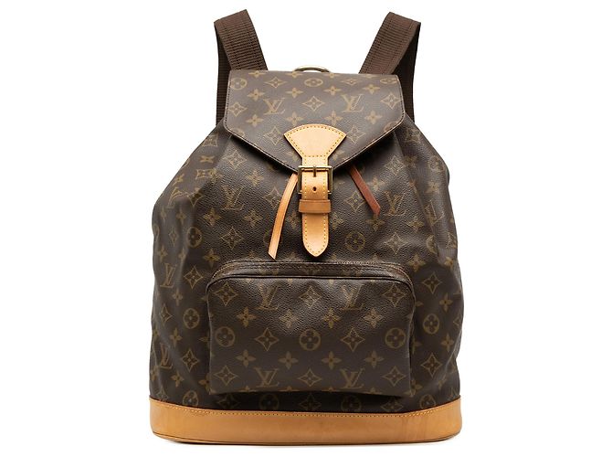 Louis Vuitton Marron Monogram Montsouris GM