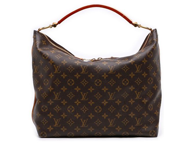 Louis Vuitton Marrom Monogram Sully MM