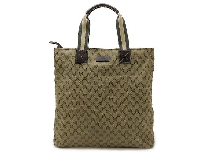 Borsa Tote Gucci GG Canvas Verde