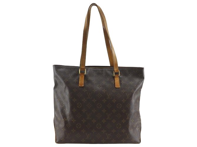 Borsa Cabas Louis Vuitton Cabas Mezzo Monogram Marrone