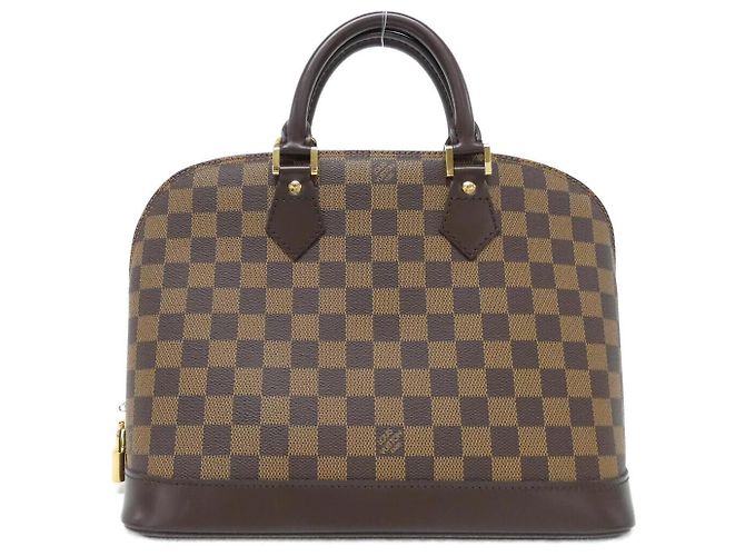Bolsa Louis Vuitton Alma Damier Marrom