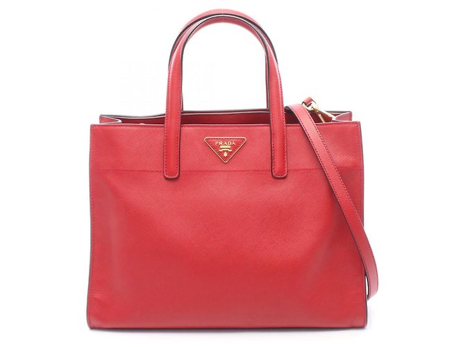 Borsa 2way Prada SAFFIANO SOFT Rosso 