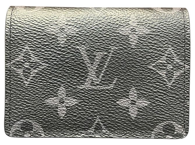 Louis Vuitton Kartenetui Enveloppe Monogram Eclipse Schwarz