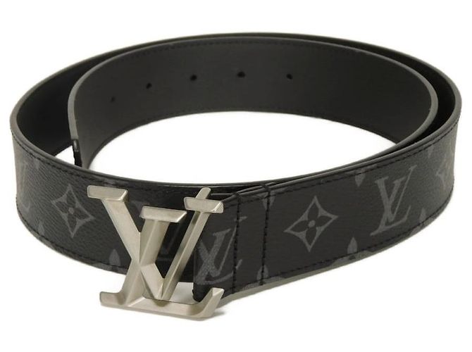 Louis Vuitton Sangle LV Pyramide Monogram Eclipse Gürtel Schwarz 