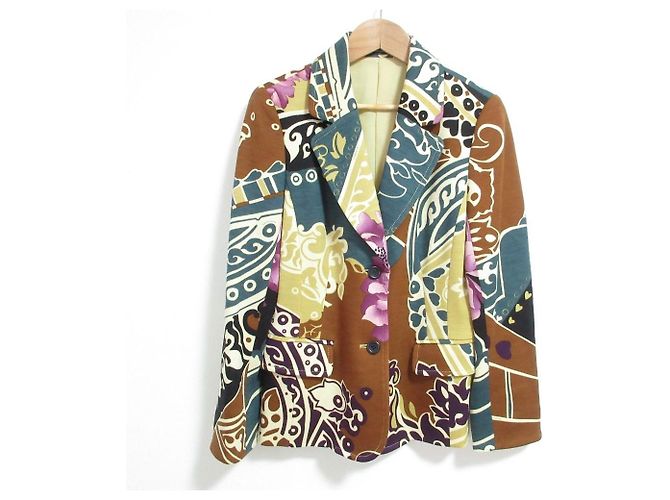 Autre Marque Giacca sartoriale in lana LEONARD Multicolore