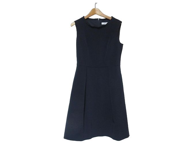 Autre Marque Miss J Kleid Blau Marineblau