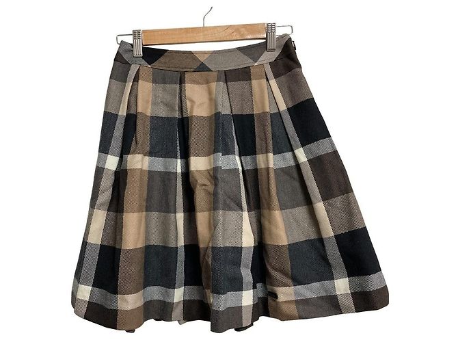 Autre Marque Minifalda de cuadros BLUE LABEL CRESTBRIDGE Castaño
