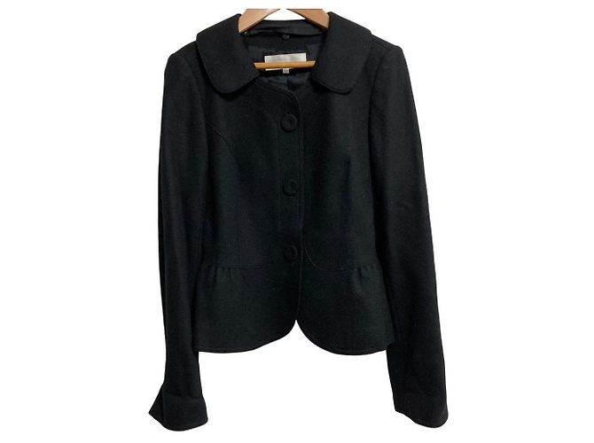 Autre Marque Giacca in misto lana e angora TO BE CHIC Nero