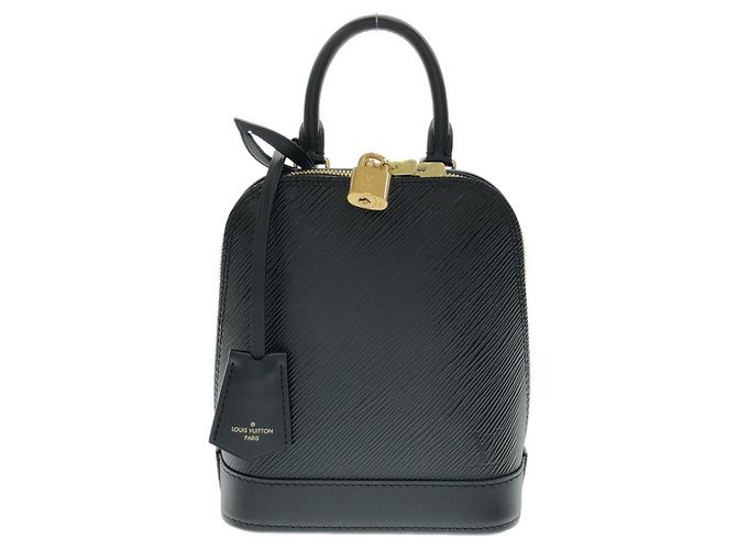 Louis Vuitton Epi Alma Backpack M25103 Black