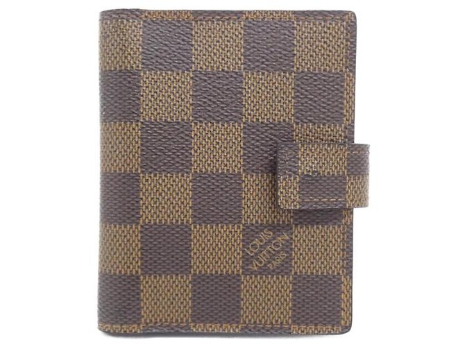 Organizer Organizador Louis Vuitton Damier Agenda Mini Damier ebene