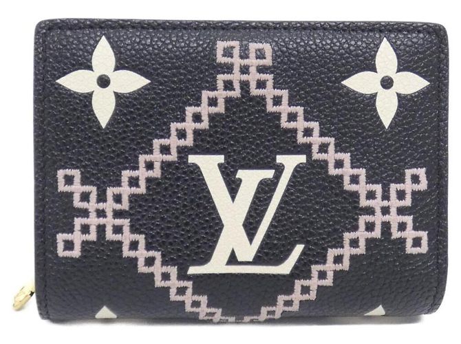 Louis Vuitton Monogram Empreinte Wallet Black