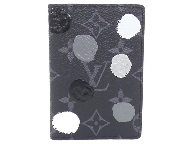 Organizer Louis Vuitton Monogram Eclipse Card Case Black