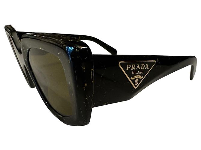 Prada Symbole Occhiali da Sole Oversize Acetat Marmo Nero