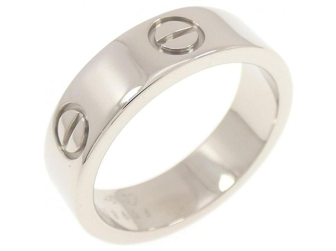 Cartier Love Ring aus Weißgold Golden