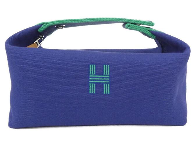 Hermès Pochette Hermes Bride à Black PM Blu