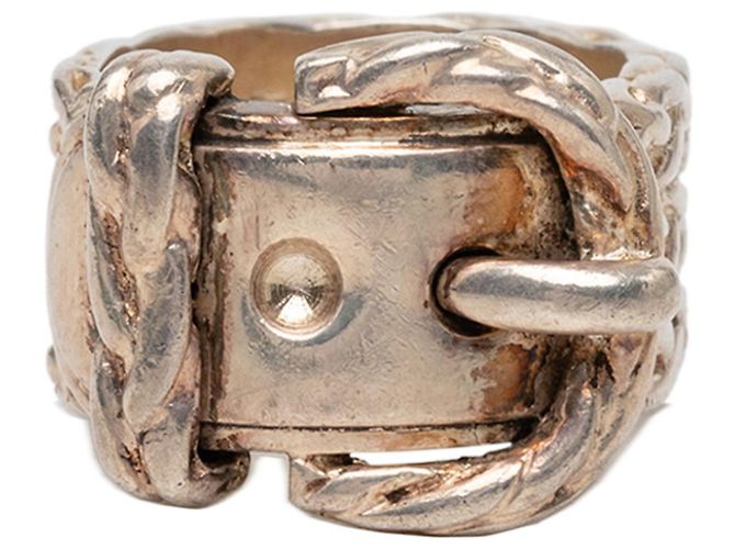 Ring Anel Diane da Hermès em Prata 925