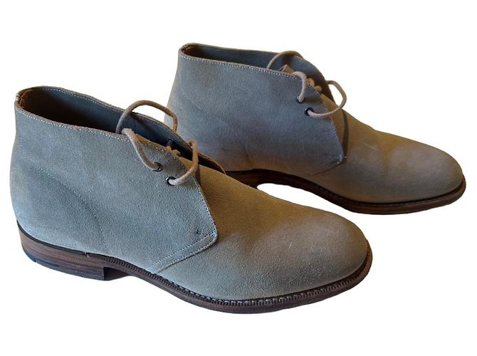 Church's Beige Suede Desert Boots