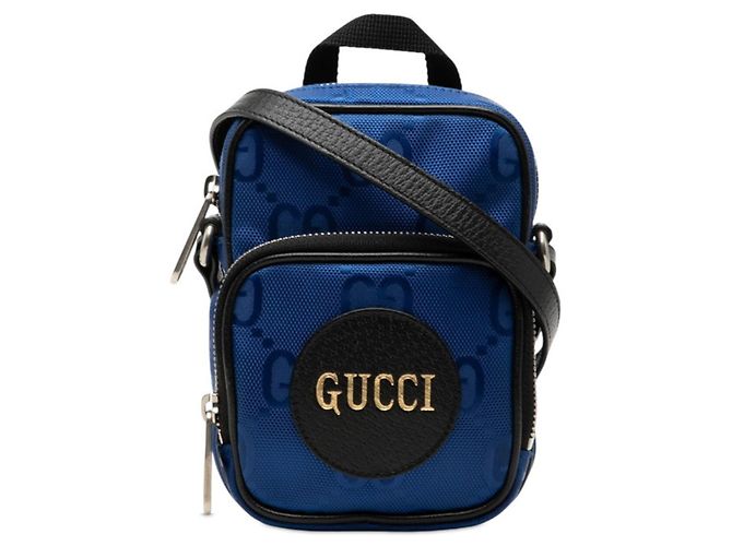 Borsa a tracolla Gucci Off the Grid Nero Blu