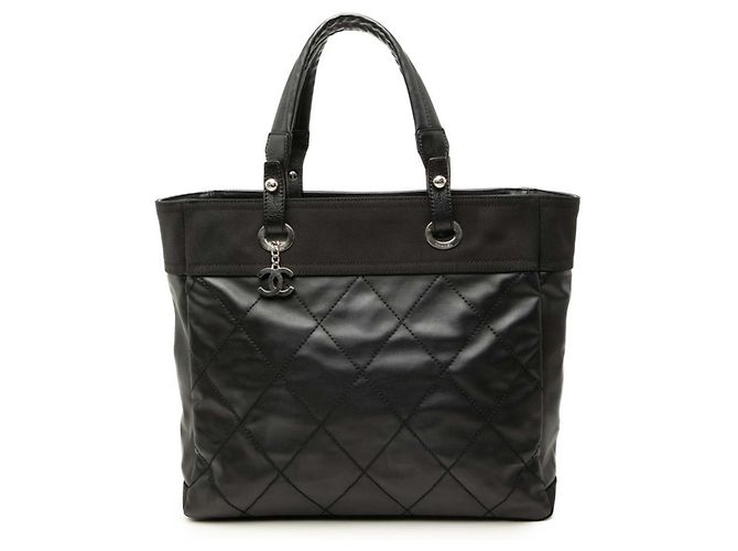 Sac cabas Chanel Paris Biarritz MM Noir