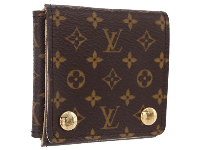 LOUIS VUITTON Monogram Schmuckkästchen Schmuckbox LV Auth fm5419A Monogramm