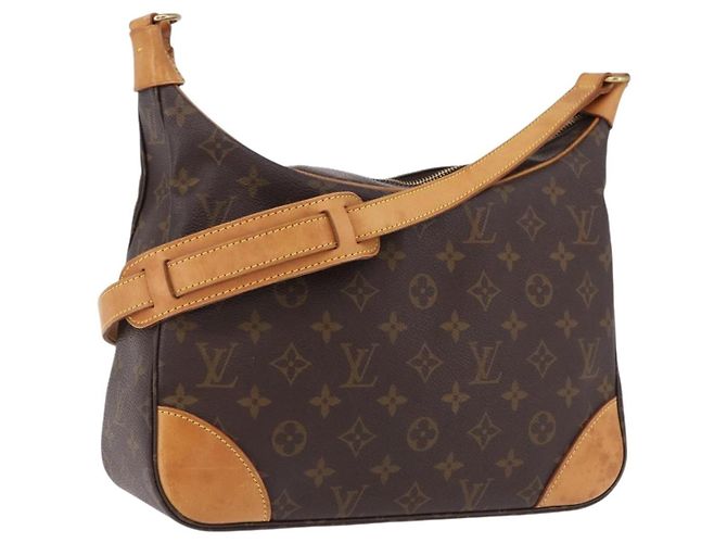 LOUIS VUITTON Monogram Boulogne 30 Bolsa de Ombro M51265 LV Auth bs36257A Monograma