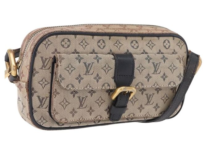 LOUIS VUITTON Bolsa de Ombro Monogram Mini Juliet MM Azul M92004 LV Auth 192010