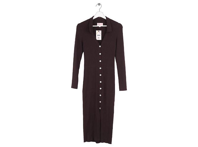Rouje Vestido marrón Castaño