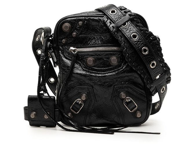 Borsa a tracolla e a spalla Balenciaga Le Cagole Nero