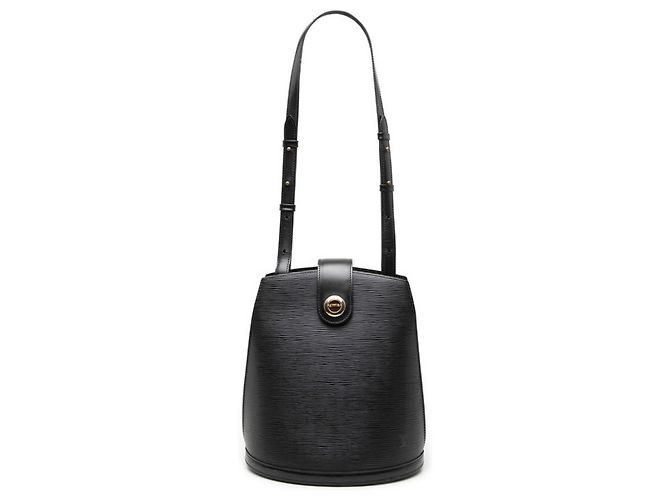 Borsa a Spalla Louis Vuitton Epi Cluny Nero