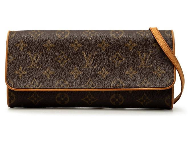 Pochette Twin GM Monogram Louis Vuitton - Borsa a tracolla e a spalla Marrone