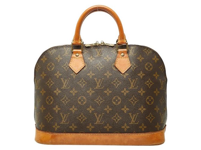 Bolsa Louis Vuitton Monogram Alma PM Marrom