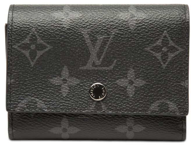 Louis Vuitton Monogram Eclipse Victor Wallet Brown Black