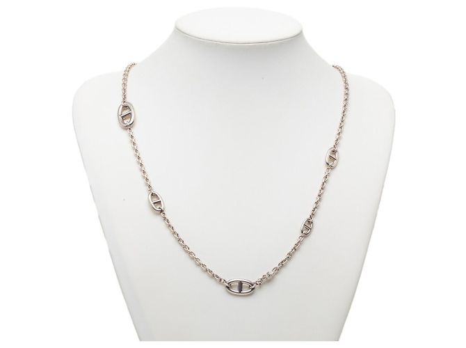 Hermès Hermes Chaine d'Ancre Farandole 120 Collana Lunga 