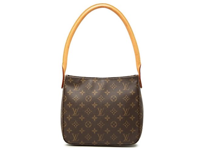 Bolsa de Ombro Louis Vuitton Monogram Looping MM Marrom