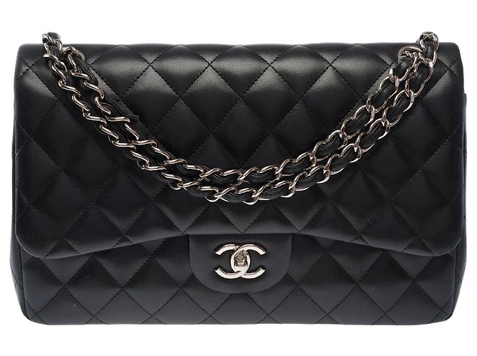 Bolsa CHANEL Timeless/Classique em Couro Preto - 103740